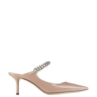 JIMMYCHOO/BING水晶尖头穆勒鞋