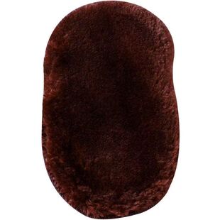 擦鞋手套擦洗手套软毛鞋清洁抛光布皮革抛光毛绒鞋擦除尘手套布