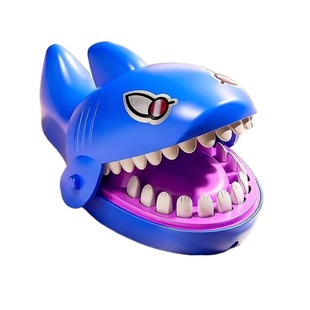 咬人鲨鱼玩具咬手指儿童亲子互动创意游戏整蛊道具趣味生日礼物