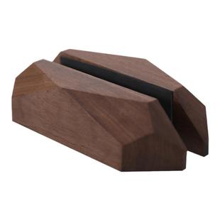 笔记本立式收纳架电脑竖立放置支架外接屏平板桌面底座实木质架子