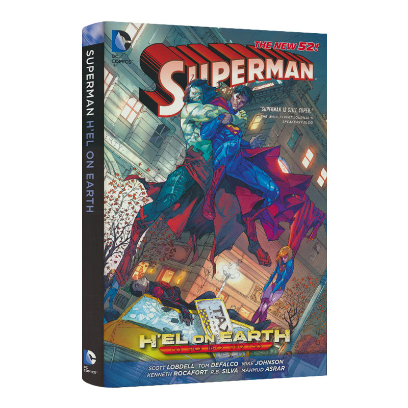 Superman H'el on Earth (The New 52) 漫威Marvel漫画超人新52系列骇尔地狱人间 华纳DC动漫小说 英文原版进口图书