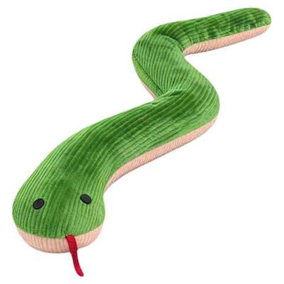 狗狗玩具甩头小蛇磨牙解闷发声自