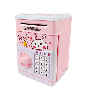 2025年新款存钱罐儿童女孩男孩储钱只进不出可存取盒钱箱2026马年