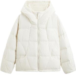 GXG男装 零压多色鹅绒三防舒适保暖连帽羽绒服 2023年冬季品