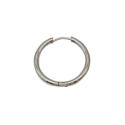 钛钢日韩冷淡风耳圈卡扣设计耳圈