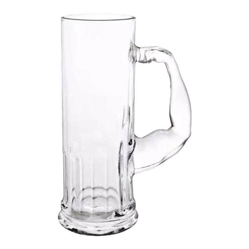 ins风家用玻璃大力士啤酒杯