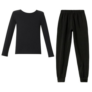 舞蹈服长袖女童练功服冬装小学生艺考形体服套装儿童基本功训练服