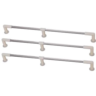 超市货架木层板不锈钢护栏条挡边挡板中岛展示台置物架围栏防掉落