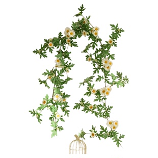仿真花藤假花藤条客厅墙面空调管道阳台装饰挂花遮挡塑料藤蔓植物