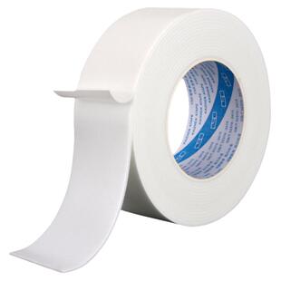 圳牌强力海绵双面胶高粘度固定墙面泡沫胶带贴相框广告标牌防水办公用白色两面泡棉胶批发学生用手工胶带