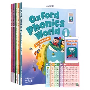 自然拼读 牛津自然拼读 Oxford Phonics World 自然拼读英语教材