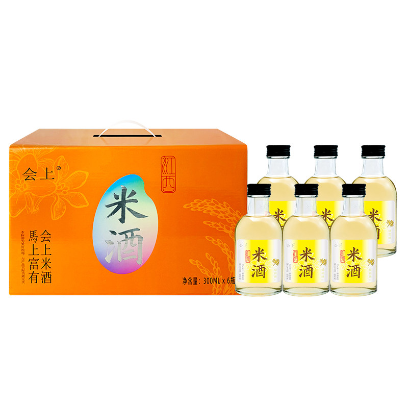 会上礼盒特产桂花米酒6度果酒