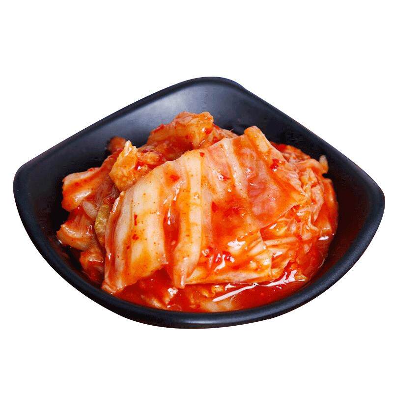 正宗韩国式辣白菜泡菜麻辣萝卜干早餐孕妇食品开味胃下饭小咸菜瓶