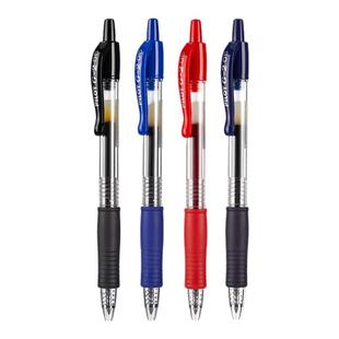 日本Pilot百乐中性笔大容量BL-G2-5/7学生刷题考试专用按制啫喱笔0.38/0.5/0.7mm按动签字笔子弹头彩色水笔