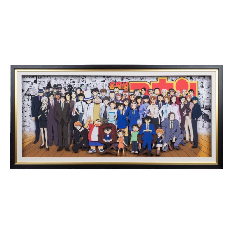 名名侦探柯南新一挂画装饰画壁画