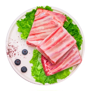 羔羊部落羊肉新鲜羊排切块肥瘦相间羊肋排肉质鲜嫩