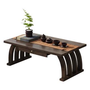 阳台飘窗小桌子炕桌窗台小茶几家用中式古风泡茶小矮桌坐地榻榻米