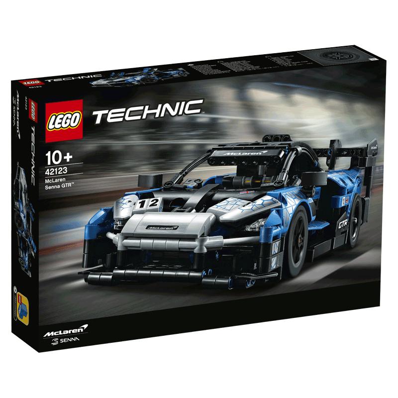 LEGO乐高机械组42123 迈凯伦塞纳GTR™ 赛车拼搭积木儿童玩具收藏多图0