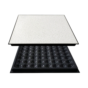 国标全钢防静电地板弱电PVC网络抗静电高架空活动地板600 600机房