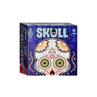 SKULL玫瑰与骷髅牌桌游毛线吹牛猜测策略博弈运气成人聚会游戏
