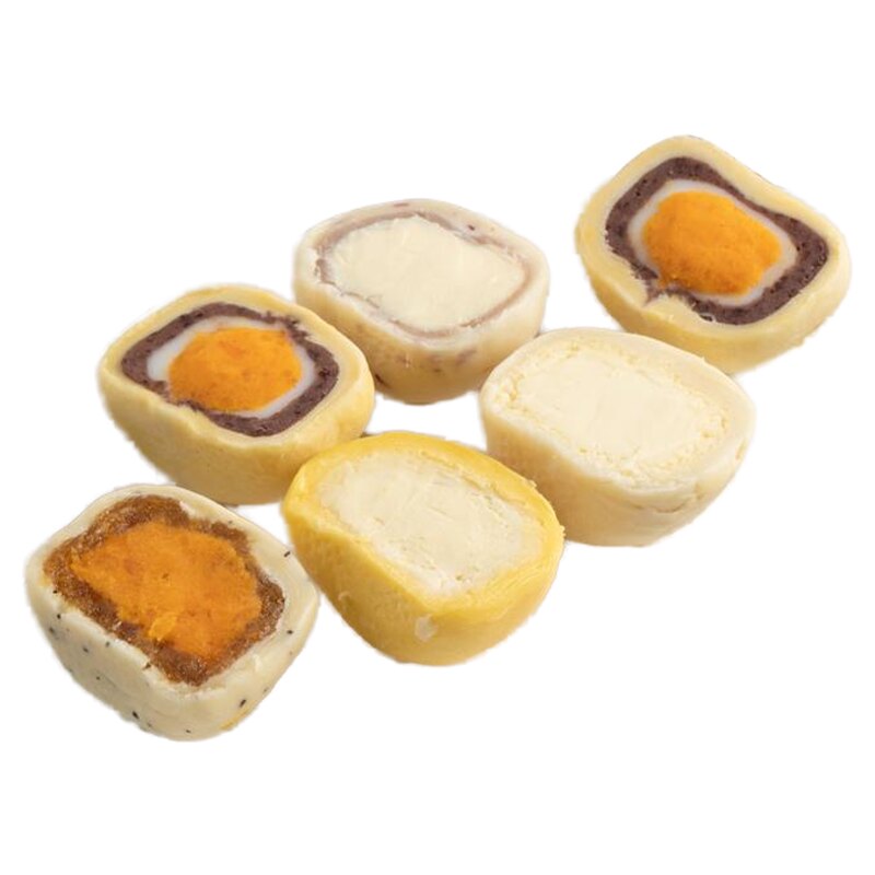 萨齐冷冻半成品蛋黄酥面团榴莲芝蛋黄酥
