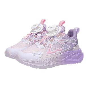 贵人鸟童鞋旗舰店女童运动鞋春季新款网面透气防滑跑步鞋儿童鞋子