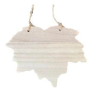 创意DIY实木挂牌幼儿园手绘种植园挂牌空白手写木牌定做挂树吊牌