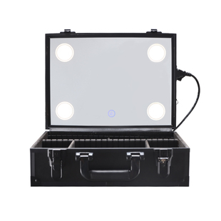 手提工具箱子家用收纳盒密码保险文件五金设备仪器铝合金属声卡