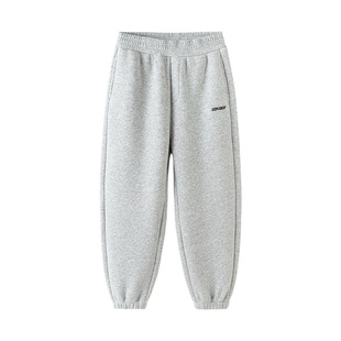 巴拉巴拉男童运动裤儿童加绒裤子宝宝加厚慢跑裤2025冬装卫裤长裤