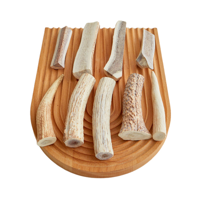 狗狗鹿角磨牙棒法斗柯基玩具补钙