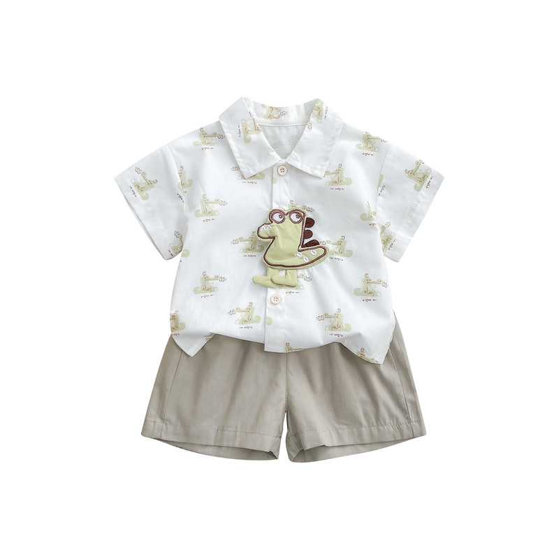 0-3岁男童套装夏季婴儿衣服