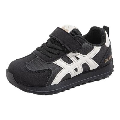 芭芭鸭儿童休闲鞋时尚运动鞋加绒