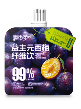 益生元西梅汁商场款袋装西梅果饮浓缩果汁膳食纤维饮品