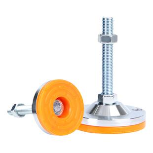 重型固定调整脚碳钢脚金属承重脚杯可调节机床地脚设备支撑m16m20