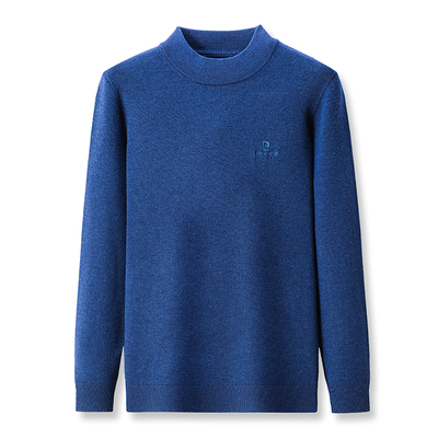 上海春竹100%羊绒衫男本命年毛衣