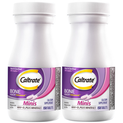 钙尔奇中老年mini紫钙150粒*2