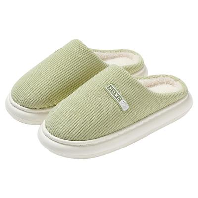 红豆棉拖鞋女士2025新款秋冬季