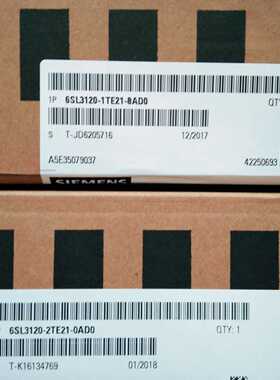 议价6SL3120-1TE21-8AC0西门子S120单电机模块600VDC 3AC 400V18A
