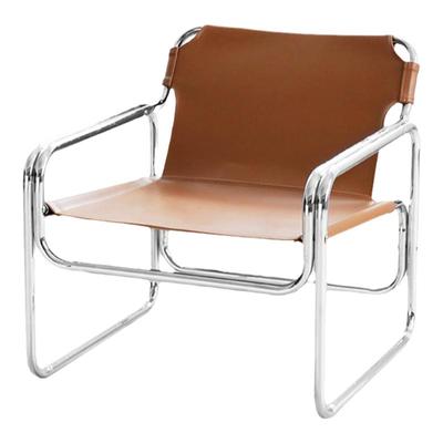 HACOSN汉卡森北欧马鞍皮革休闲椅