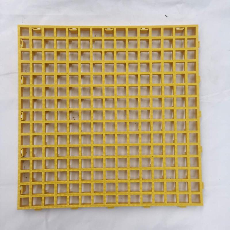 塑料拼接格栅洗车网格板鸽舍养殖树篦子方格盖板PP地垫防滑承重