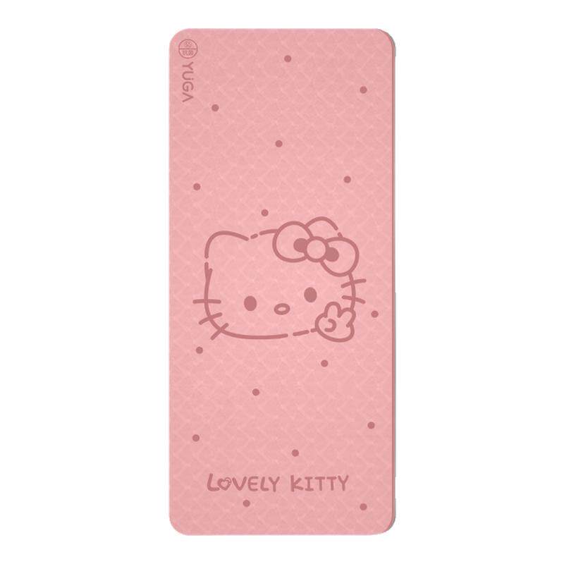 HelloKitty的瑜伽垫好看晕了!