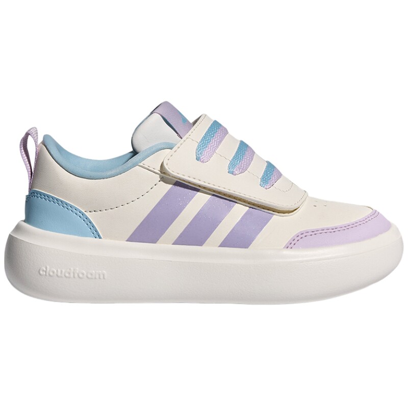 adidas阿迪达斯小童魔术贴休闲运动鞋LC3718