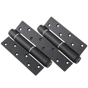 固特隐形门合页液压缓冲自动闭门荷叶铰链闭门器弹簧回弹关门合页