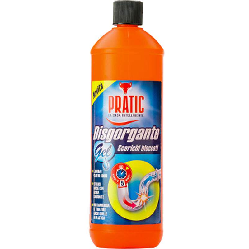 【PRATIC狐狸爸爸】进口管道疏通剂溶解毛发堵塞物油污下水道除臭