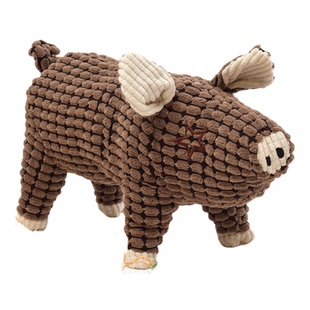 狗狗玩具耐咬陪睡发泄解闷玩偶发情期磨牙公狗发声互动陪睡猪金毛