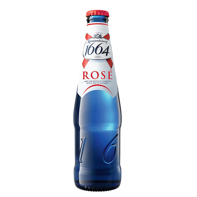 1664桃红啤酒法国浪漫风情水果味嘉士伯官方玫瑰Rose 330ml*24瓶