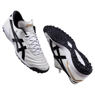 Asics亚瑟士C3足球鞋男全袋鼠皮TF碎钉成人高端缓震1113A032-100