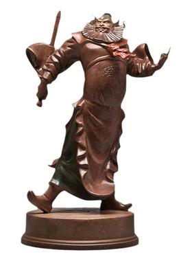 工艺品客厅钟馗摆件纯铜风水