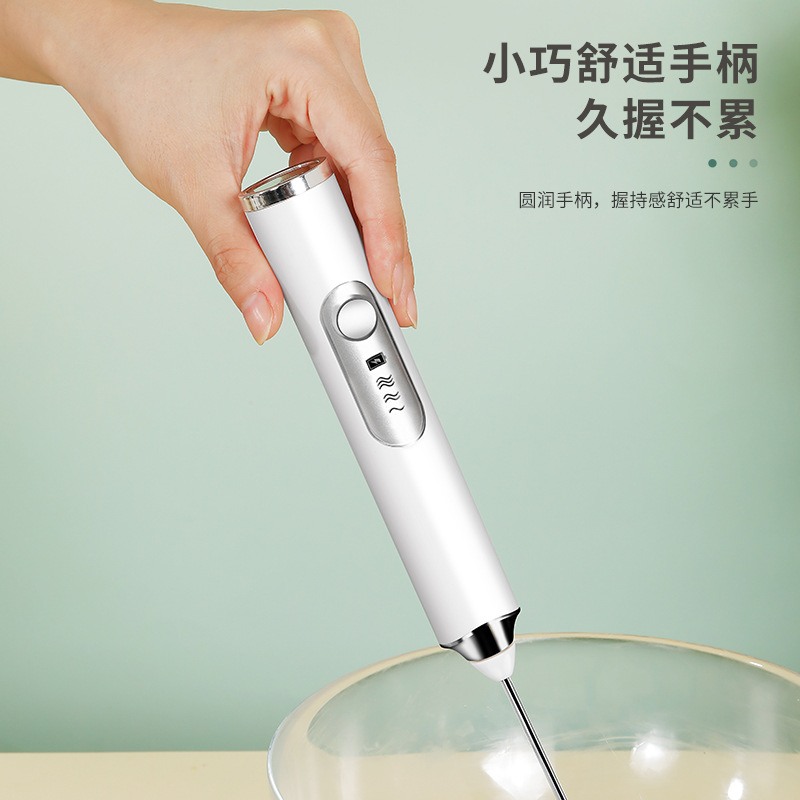 电动打蛋器无线自动奶油打泡搅拌器迷你泡手动奶烘焙咖啡蛋糕器器