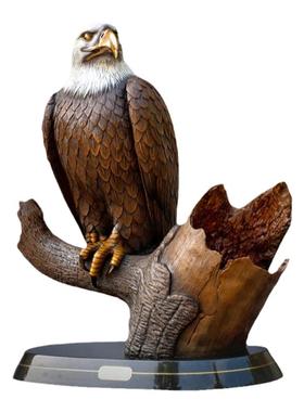 雕塑艺术品青铜美国进口写实原作